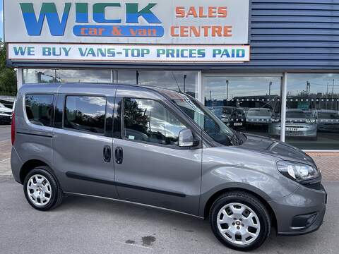Fiat Doblo 2.0 320 EcoBlue Limited Crew Van Double Cab 5dr Diesel Manual L2 H1 Euro 6 (s/s) (6 Seat) (130 ps)
