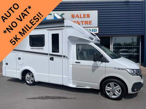 Volkswagen Weinsberg X - Cursion 500 MQ ED Pepper 2.0 TD T30 SE Minibus 4dr Diesel DSG L1 H1 (211 g/km, 138 bhp)