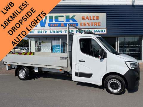 Renault Master 2.1 314 CDI LWB Dropside  2dr Diesel Manual RWD L3 Euro 6 (s/s) (143 ps)