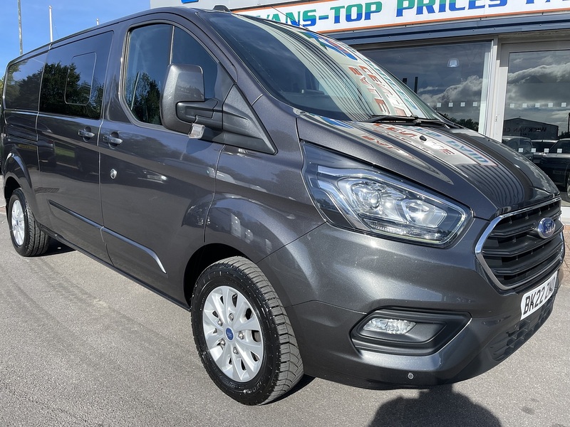 Ford Transit Custom 2.0 320 EcoBlue Limited Crew Van Double Cab 5dr Diesel Manual L2 H1 Euro 6 (s/s) (185 ps) - U562
