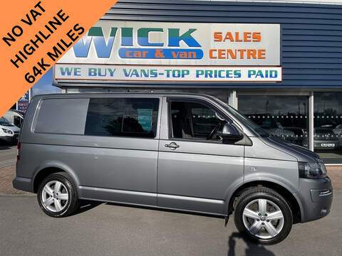 Volkswagen Transporter 2.0 TDI T30 BlueMotion Tech Highline Panel Van 5dr Diesel DSG FWD SWB Euro 6 (s/s) (150 ps)