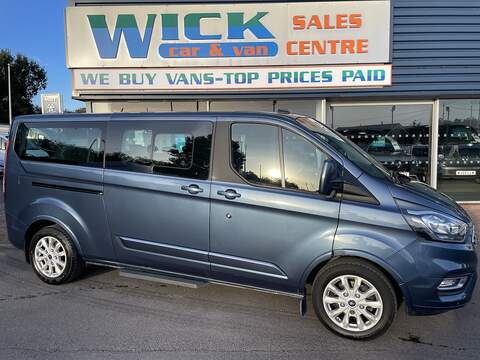 Ford Tourneo Custom 2.0 320 EcoBlue Zetec Minibus Double Cab 5dr Diesel Manual L2 Euro 6 (s/s) (130 ps)