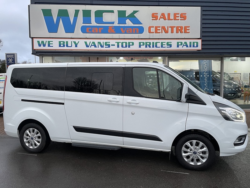 Ford Tourneo Custom 2.0 320 EcoBlue Zetec Minibus Double Cab 5dr Diesel Manual L2 Euro 6 (s/s) (130 ps) - U93