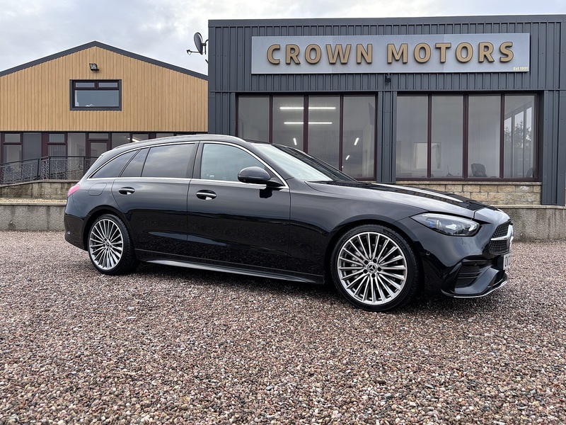 2022 MERCEDES C CLASS 1.5 C200H MHEV AMG LINE PREMIUM ESTATE 5DR PETROL HYBRID G TRONIC... photo