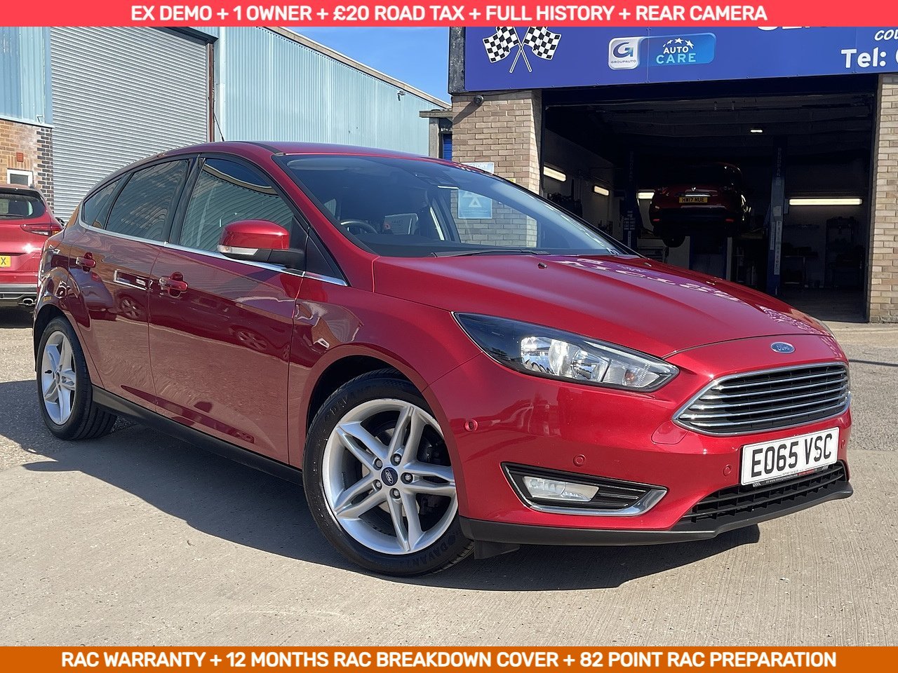 Ford 1.0T EcoBoost Titanium Hatchback 5dr Petrol Manual Euro 6 (s/s) (100 ps)