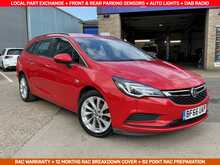 VAUXHALL ASTRA 1.4I TURBO DESIGN SPORTS TOURER ESTATE 5DR