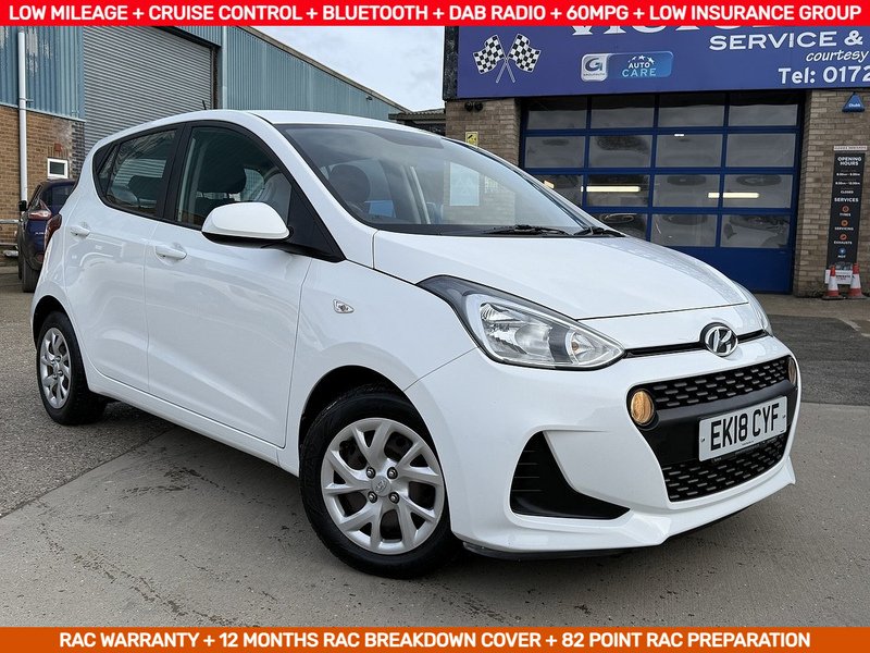 2018 HYUNDAI I10 1.0 SE 5DR LOW MILEAGE CRUISE CONTROL 2018 18 56,211 PETROL MANUAL... photo