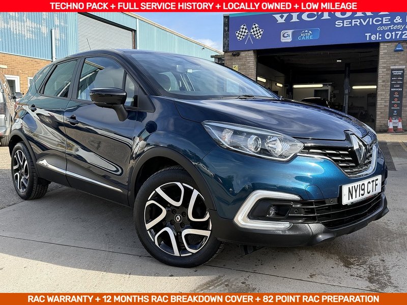 2019 RENAULT CAPTUR 0.9TCE ICONIC 5DR LOCALLY OWNED LOW MILEAGE RENAULT R LINK SAT NAV... photo