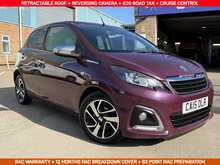 PEUGEOT 108 1.2 PURETECH ALLURE TOP! 5DR