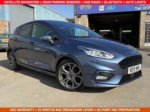 2019 FORD FIESTA T ECOBOOST ST LINE SAT NAV REAR PARKING SENSORS DAB RADIO AUTO... photo