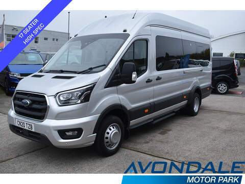 Ford Transit 460 EcoBlue Limited 17 SEATER MINIBUS 165 BHP SAT NAV CAMERA H-SEATS HUGE SPECIFICATION 2.0 5dr 2.0 5dr Minibus Manual Diesel