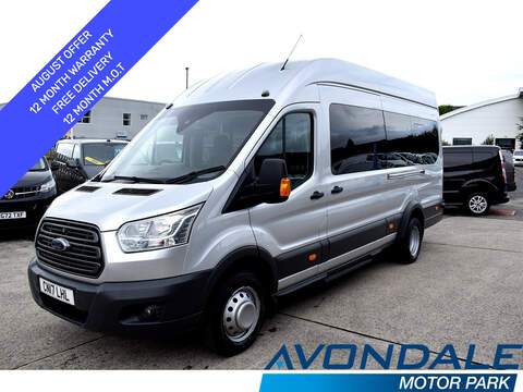 Ford Transit 2.0 460 EcoBlue Limited Minibus Double Cab 5dr Diesel Manual RWD L4 High Roof Euro 6 (s/s) (17 Seat, DRW) (170 ps) Minibus Manual Diesel