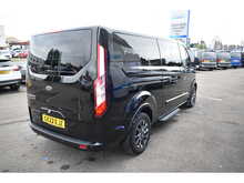 Ford Tourneo Custom 320 EcoBlue Titanium X  185 BHP 9 LEATHER SEAT MINIBUS HUGE SPECIFICATION 2.0 5dr Minibus Manual 2.0 - U11061