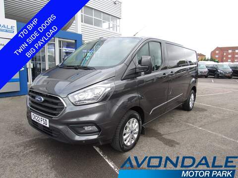 Ford Transit Custom 350 EcoBlue 4X4 AWD 170 BHP L3 H2 LWB AIR CON GREY VAN 2.0 5dr Panel Van Manual Diesel Panel Van Manual Diesel