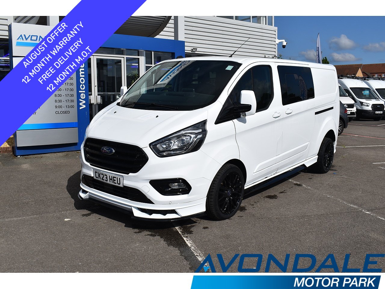 Transit Custom Sport Ford Crew Van For Sale Double Cab Ford