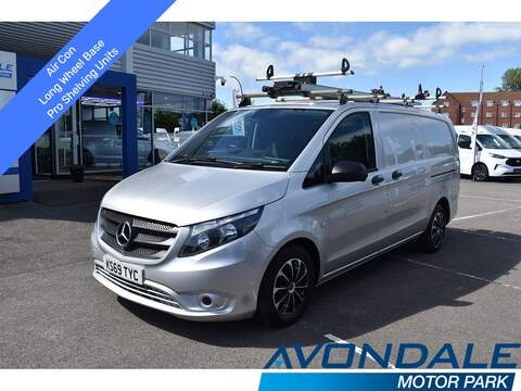 Mercedes-Benz Vito 320 EcoBlue Limited L2 H2 185 BHP TWIN SIDE DOORS TOW BAR 2.0 5dr Panel Van Manual Diesel