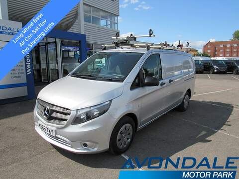 Mercedes-Benz Vito 320 EcoBlue Limited L2 H2 185 BHP TWIN SIDE DOORS TOW BAR 2.0 5dr Panel Van Manual Diesel