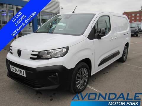 Peugeot Partner BlueHDi 950 Asphalt LWB L2 EURO 6 NEW SHAPE VAN 1.5 6dr Panel Van Manual Diesel