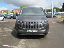 Ford E-Transit Custom 320 Limited SWB L1 GREY AUTOMATIC VAN WITH SAT NAV REAR CAMERA TWIN SIDE DOORS AND 230 POWER 0.0 5dr - U11277