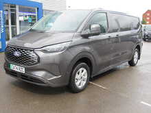 Ford E-Transit Custom 320 Limited LWB L2 GREY AUTOMATIC VAN WITH SAT NAV REAR CAMERA TWIN SIDE DOORS AND 230 POWER 0.0 5dr - U11278