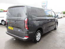 Ford E-Transit Custom 320 Limited LWB L2 GREY AUTOMATIC VAN WITH SAT NAV REAR CAMERA TWIN SIDE DOORS AND 230 POWER 0.0 5dr - U11278