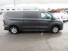 Ford E-Transit Custom 320 Limited LWB L2 GREY AUTOMATIC VAN WITH SAT NAV REAR CAMERA TWIN SIDE DOORS AND 230 POWER 0.0 5dr - U11278