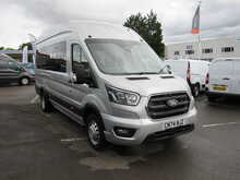 Ford Transit 460 EcoBlue Limited 17 SEATER MINIBUS 165 BHP SAT NAV CAMERA H-SEATS HUGE SPECIFICATION 2.0 5dr 2.0 - U11283