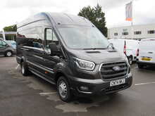 Ford Transit 460 EcoBlue Limited 17 SEATER MINIBUS 165 BHP SAT NAV CAMERA H-SEATS HUGE SPECIFICATION 2.0 5dr 2.0 - U11288