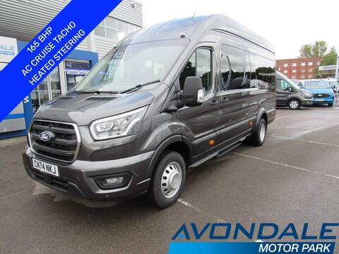 Ford Transit 460 EcoBlue Limited 17 SEATER MINIBUS 165 BHP SAT NAV CAMERA H-SEATS HUGE SPECIFICATION 2.0 5dr 2.0 5dr Minibus Manual Diesel