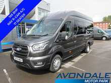 Ford Transit 460 EcoBlue Limited 17 SEATER MINIBUS 165 BHP SAT NAV CAMERA H-SEATS HUGE SPECIFICATION 2.0 5dr 2.0 - U11289