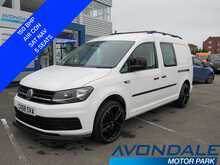 Volkswagen Caddy Maxi TDi C20 Maxi 150 BHP KOMBI VAN TAIL GATE SAT NAV 5 SEATS SPORT STYLED 2.0 5dr Combi Van Manual - U11302