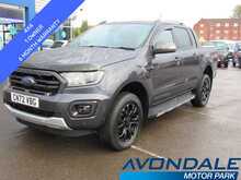 Ford Ranger EcoBlue Wildtrak 2.0 BI TURBO WITH ELECTRIC SHUTTER AND TOW BAR 4X4 2.0 4dr Pickup Automatic Diesel - U11306