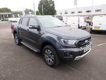 Ford Ranger EcoBlue Wildtrak 2.0 BI TURBO WITH ELECTRIC SHUTTER AND TOW BAR 4X4 2.0 4dr Pickup Automatic Diesel - U11307