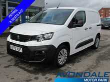 Peugeot Partner 1000 PureTech Professional Petrol Euro 6 Van with low miles 1.2 5dr Panel Van Manual Petrol - U11313