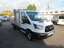 Ford Transit 350 EcoBlue TIPPER SIDE POD AIR CON EURO 6 130 BHP 2.0 2dr Chassis Cab Manual Diesel - U11318