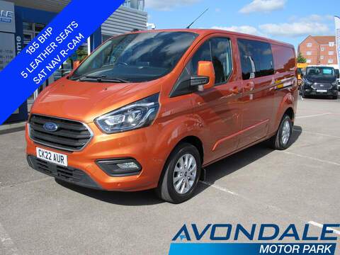 Ford Transit Custom 230 EcoBlue L2 LWB KOMBI CREW VAN 5 SEATS WITH AIR CON EURO 6 1.5 6dr Combi Van Manual Diesel