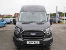 Ford Transit 350 EcoBlue Limited L3 H3 170 BHP GREY VAN WITH HEATED STEERING AND SEATS TWIN SIDE DOORS - U11336