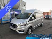 Ford Transit Custom Transit Custom 185 BHP L2 H2  Automatic Van with twin side doors sat nav reverse camera 2.0 Panel - U11343