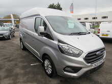 Ford Transit Custom Transit Custom 185 BHP L2 H2  Automatic Van with twin side doors sat nav reverse camera 2.0 Panel - U11345