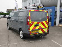 Renault Trafic dCi Blue LL30 Extra LWB GREY EURO 6 VAN WITH LADDER RACK AND SHELVING UNITS 2.0 3dr Panel Van Manual - U11348