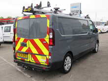 Renault Trafic dCi Blue LL30 Extra LWB GREY EURO 6 VAN WITH LADDER RACK AND SHELVING UNITS 2.0 3dr Panel Van Manual - U11348