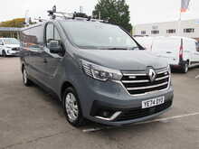 Renault Trafic dCi Blue LL30 Extra LWB GREY EURO 6 VAN WITH LADDER RACK AND SHELVING UNITS 2.0 3dr Panel Van Manual - U11348