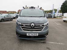 Renault Trafic dCi Blue LL30 Extra LWB GREY EURO 6 VAN WITH LADDER RACK AND SHELVING UNITS 2.0 3dr Panel Van Manual - U11348