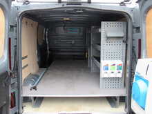 Renault Trafic dCi Blue LL30 Extra LWB GREY EURO 6 VAN WITH LADDER RACK AND SHELVING UNITS 2.0 3dr Panel Van Manual - U11348