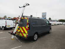 Renault Trafic dCi Blue LL30 Extra LWB GREY EURO 6 VAN WITH LADDER RACK AND SHELVING UNITS 2.0 3dr Panel Van Manual - U11348