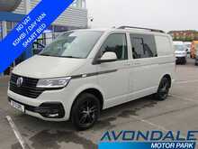 Volkswagen Transporter TDI T28 Highline NO VAT DAY CAMPER VAN WITH HEATER AND SMART BED 2.0 5dr Panel Van Manual Diesel - U11350