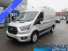 Ford Transit 350 EcoBlue Limited L2 H2 MWB SILVER 185 BHP EURO 6 VAN 2.0 5dr Panel Van Manual Diesel - U11359