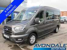 Ford Transit 350 EcoBlue Limited LWB L3 H2 AUTOMATIC KOMBI CREW VAN 6 SEATS 2.0 6dr Combi Van Automatic Diesel - U11368