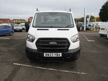 Ford Transit 350 EcoBlue Leader L4 XLWB Dropside Euro 6 1 owner from new 2.0 2dr Chassis Cab Manual Diesel - U11374