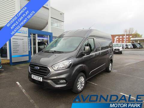 Ford Transit Custom 300 EcoBlue Limited L2 LWB GREY MATTE SPORT STYLED SAT NAV R-CAMERA VAN 2.0 5dr Panel Van Manual Diesel